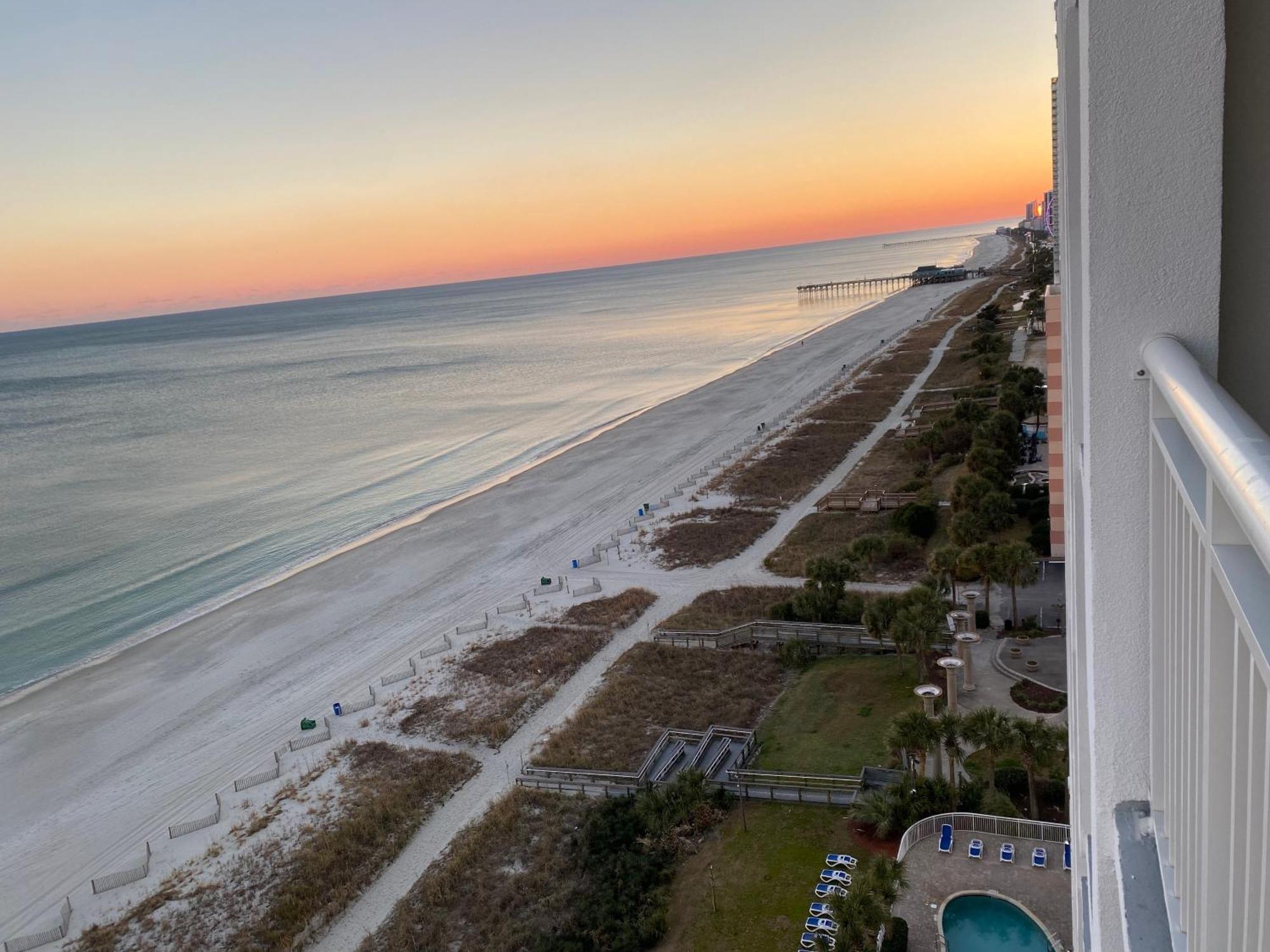 Camelot By The Sea Ocean Front Condo Myrtle Beach Exteriör bild